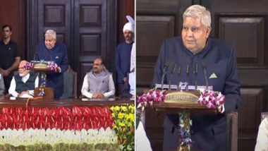 India News |  Time to Bury Strategy of Weaponising Disruptions in Parliament: Vice President