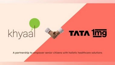 Business News | Khyaal and Tata 1mg Join Hands to Empower Senior Citizens with Holistic Healthcare Solutions