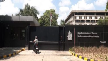 World News | Delhi: Security Increased Outside Canadian High Commission 