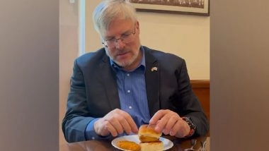 World News | “Ganpati Bappa Morya”: Israeli Envoy Celebrates Maharashtrian Cuisine