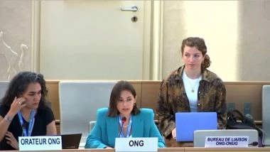 World News | Research Analyst Raises Human Rights Violations in Pakistan at UNHRC