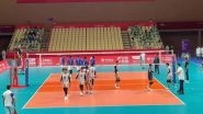 Sports News | Asian Games: Indian Men's Volleyball Team Kickstart Campaign with 3-0 Win over Cambodia