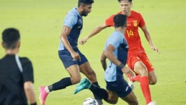 Sports News | Asian Games: Indian Men's Football Loses 1-5 to China in Campaign Opener