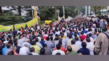 India News | HP: Zila Parishad Employees Hold Protest Demanding Merger in Rural Development Dept