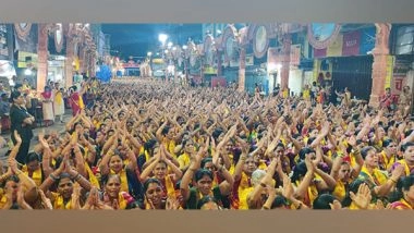India News | Ganesh Chaturthi: Over 35,000 Women Recite Prayers at Dagadusheth Halwai Ganapati Temple in Pune