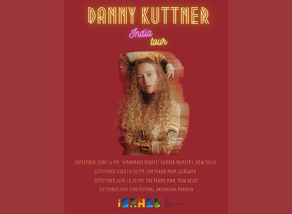World News | Israeli Singer-songwriter Danny Kuttner on India Tour, to Perform in 3 Cities