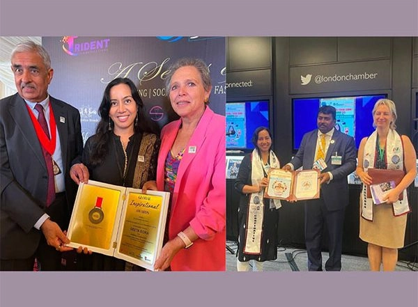 Business News | Dr. Geeta Bora Honored  by London Chambers of Commerce and UK Parliament for Exceptional Contribution to Social Work