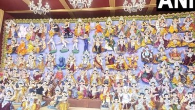 India News | MP: 108 Different Forms of Lord Ganesha Idols Displayed at Pandal in Indore