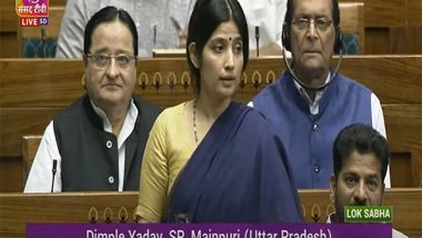 India News | OBC, Minority Women Should Also Benefit from Reservation: Dimple Yadav
