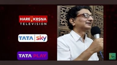 Business News | Expanding the Reach of Spiritual Content, Hare Krsna TV is Now Available on Tata Play