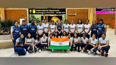 Sports News | Indian Women's Hockey Team Leaves for 19th Asian Games Hangzhou 