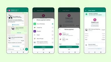 Business News | Meta Introduces New Features to Help Do Business Through WhatsApp Chat