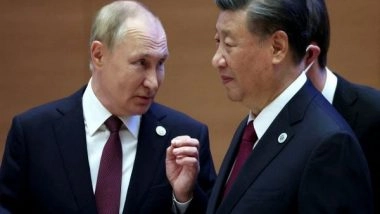 World News | Putin Accepts Xi’s Invitation to Visit China for Belt and Road Initiative: Russian State Media