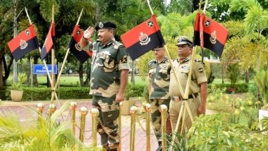 India News | DG BSF Nitin Agrawal Reviews Operational Preparedness of BSF Guwahati Frontier