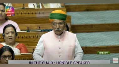 India News | Arjun Meghwal to Move Advocate Amendment Bill in Lok Sabha Today