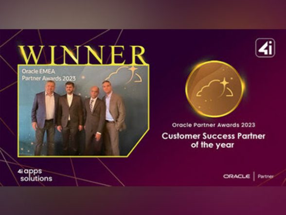 Business News | 4i Apps Achieves Remarkable Milestone: Wins Oracle Cloud Partner Award 2023 at Oracle Cloud World 2023 - Vimarsana News