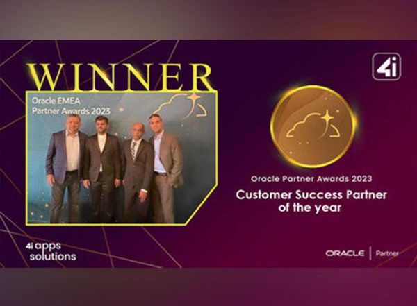 Business News | 4i Apps Achieves Remarkable Milestone: Wins Oracle Cloud Partner Award 2023 at Oracle Cloud World 2023