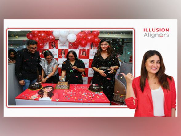 Business News | A Star-Studded Affair: Illusion Aligners Honours Its Brand Ambassador Kareena Kapoor Khan in Glittering Bollywood Style - Vimarsana News