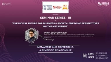 Business News | Seminar at SIBM Pune on “Metaverse and Advertising: A Symbiotic Relationship”