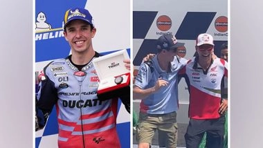 Entertainment News | Grand Prix Motorcycle Rider Alex Marquez Grooves to 'Naatu Naatu'