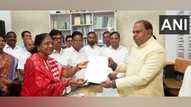 India News | BJD Leader Pramila Mallik Files Her Nomination for Odisha Assembly Speaker