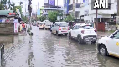 India News | Assam: Rain Causes Waterlogging in Guwahati; Predicts Heavy Rainfall Till Sept 24