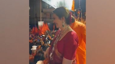 Entertainment News | Nita Ambani Attends Ganesh Visarjan Festivities in Mumbai