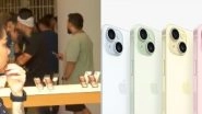 Tech News | Apple&rsquo;s IPhone 15 Series Goes on Sale Today, Long Queues Outside Store in Mumbai