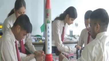 India News | UP: Gorakhpur Students Make Kavach Missile Prototype to Safeguard Civilian Areas