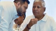 India News | Land for Job Scam: Delhi Court Summons Lalu Yadav, Tejashwi, Takes Cognizance on CBI Chargesheet