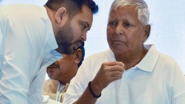 India News | Land for Job Scam: Delhi Court Summons Lalu Yadav, Tejashwi, Takes Cognizance on CBI Chargesheet