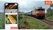 Business News | South Indian Food Order on Train, Now Available with Zoop