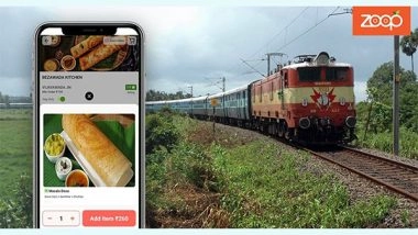 Business News | South Indian Food Order on Train, Now Available with Zoop
