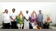 India News | JD(S) Decides to Be a Part of NDA Expressing Trust in PM Modi's Vision of Developed India: Amit Shah After Meeting with HD Kumaraswamy