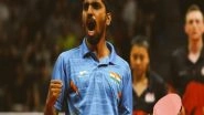 Sports News | Asian Games: Men's Table Tennis Team Clinch Another Victory of the Day; Defeat Singapore 3-1