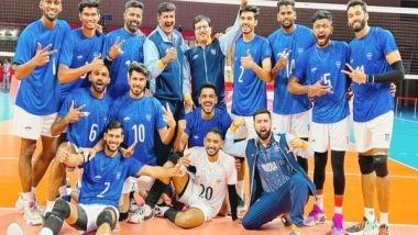 Sports News | Asian Games: India's Table Tennis Shines; Men's Volleyball Team Advance to Classification Stage on Day 4 