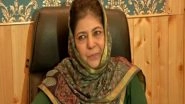 India News | &ldquo;There is Race to Take Credit for Release of Mirwaiz Umar Farooq&hellip;&rdquo;: Mehbooba Mufti