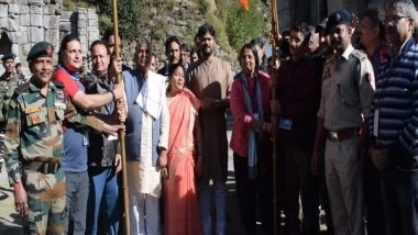 India News | J-K: Annual Harmukh Gangabal Yatra Begins from Ganderbal 