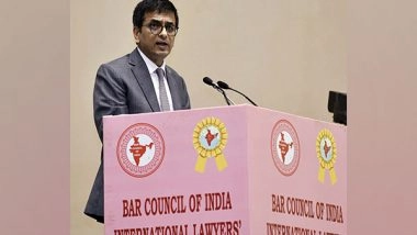 India News | CJI Chandrachud Appreciates Bipartisan Efforts to Pass Women’s Reservation Bill
