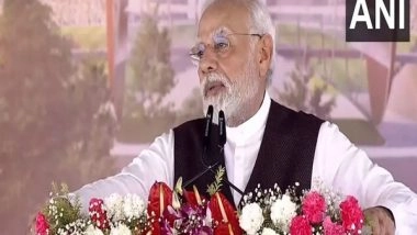 Sports News | PM Modi Conveys Best Wishes to Indian Contingent Taking Part in Asian Games  