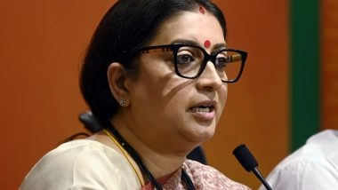 India News | Budget for Child Welfare Increased from Rs 60 Crores to Rs 1,472 Crores: Smriti Irani Highlights Govt Initiatives