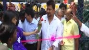 Sports News | Tamil Nadu Sports Minister Udhayanidhi Stalin Inaugurates Football Ground&nbsp;&nbsp;