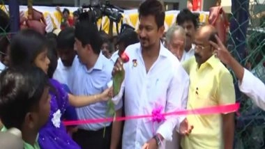 Sports News | Tamil Nadu Sports Minister Udhayanidhi Stalin Inaugurates Football Ground  