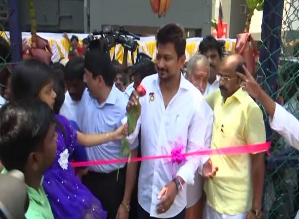 Sports News | Tamil Nadu Sports Minister Udhayanidhi Stalin Inaugurates Football Ground  