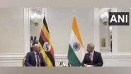 World News | EAM Jaishankar Holds Bilateral Meeting with Uganda's Foreign Minister&nbsp;