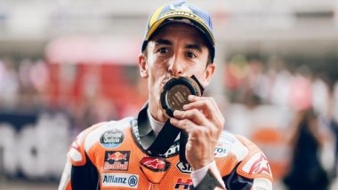 Sports News | Indian Grand Prix: Marquez Returns with Superb Podium, Mir Shows His Potential