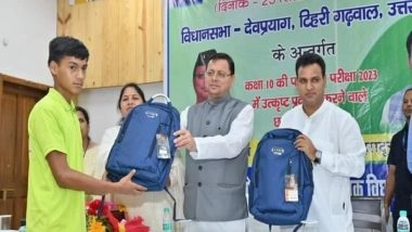 India News | Uttarakhand: CM Dhami Sends Class 10 Students on Bharat Darshan Educational Tour