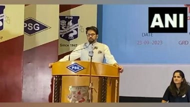 Sports News | 'Discriminatory, Not Acceptable': Anurag Thakur Slams China for Denying Visas to Three Indian Athletes for Asian Games