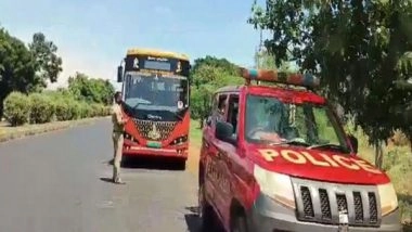 India News | Andhra: Electric Bus Stolen from Tirumala Shrine Found Abandoned on Highway Bypass