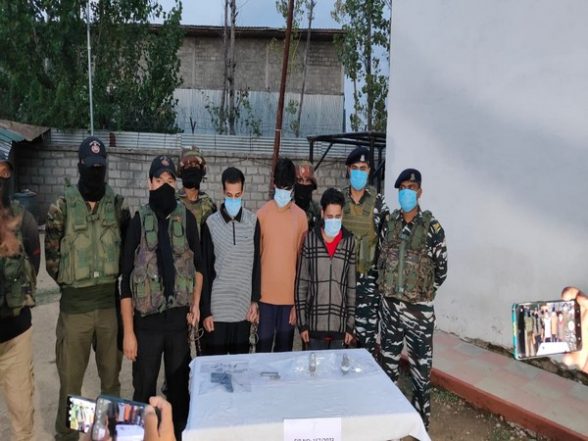 India News | J-K: Terror Module Busted in Kulgam, Five LeT Terrorists Held - Vimarsana News